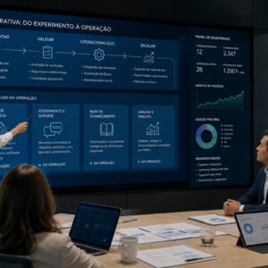 IA generativa nas empresas: como sair dos testes e aplicar na operação