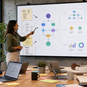 Napkin AI: como transformar ideias em diagramas, fluxos e apresentações visuais