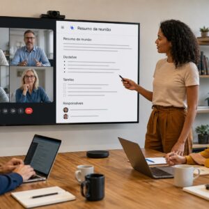 Google Meet com Gemini: como usar IA para fazer atas e organizar reuniões