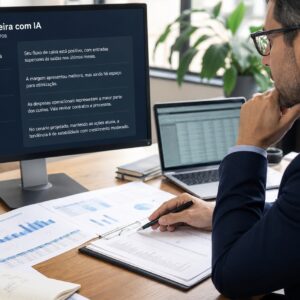 IA para análise financeira: como transformar relatórios em decisões melhores