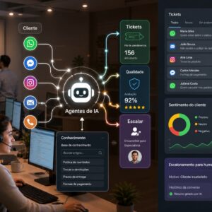 Agentes de IA no atendimento: como automatizar respostas sem perder qualidade