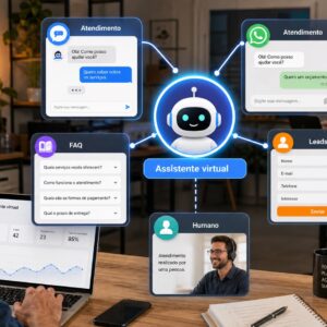 Como usar IA para criar um assistente virtual para pequenas empresas