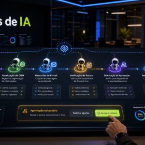 Automação com agentes de IA: como criar fluxos que trabalham por você
