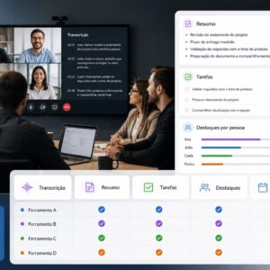 Ferramentas de IA para reuniões: como escolher a melhor para sua equipe