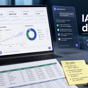 IA para análise de dados: como transformar planilhas em decisões melhores
