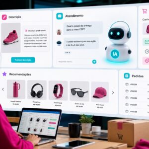 IA para e-commerce: como vender mais com atendimento, descrição e automação