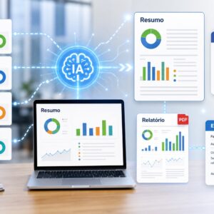 Como usar IA para criar relatórios gerenciais automáticos