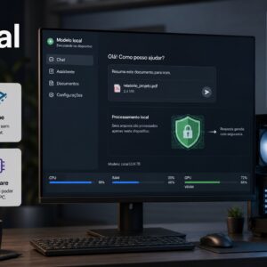Modelos de IA locais: vale a pena usar IA no próprio computador?