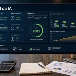 Como medir ROI da IA: indicadores para saber se a inteligência artificial vale a pena