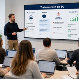 Como treinar funcionários para usar IA com segurança e produtividade
