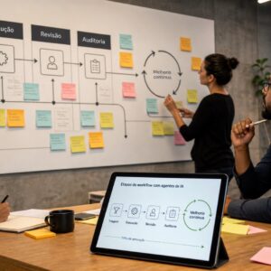 Como criar workflows com agentes de IA sem perder controle operacional