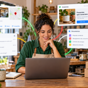 Gemini para pequenas empresas: como conectar Business Profile, Google Ads e Workspace